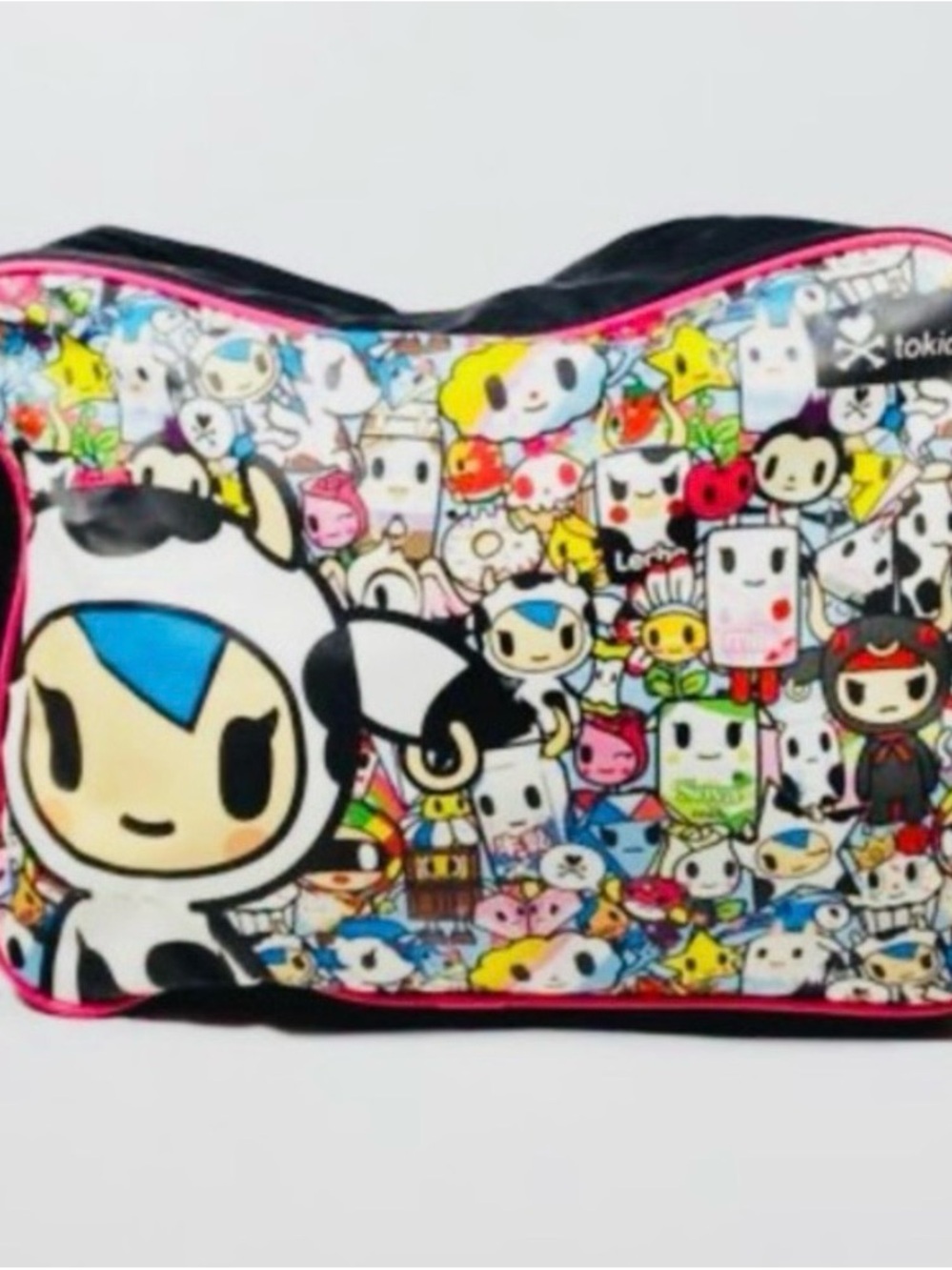Tokidoki Crossbody Messenger Bag - Colorful Character Print - Picture 9 of 9